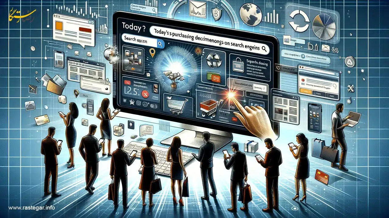 طراحی سایت در مشهد 7 Todays Purchasing Decisions Begin on Search Engines edited